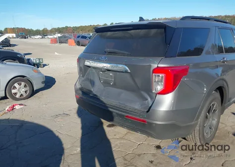 2021 Ford Explorer Xlt из США, поврежденный, VIN 1FMSK7DH0MGA51521